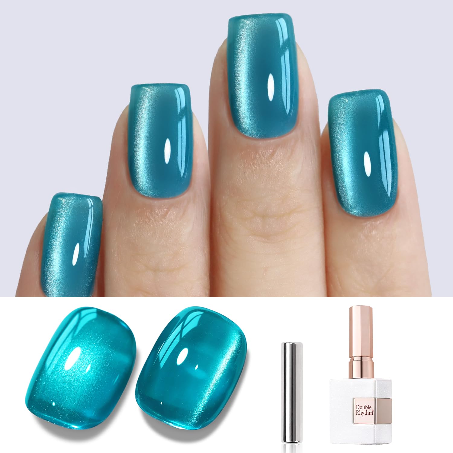 Amazon.com : Double Rhythm Jelly Glass Cat Eye Gel Polish with